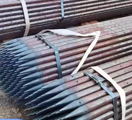 张家口超前小导管预埋钢管出尖打孔焊倒刺无缝焊管厂